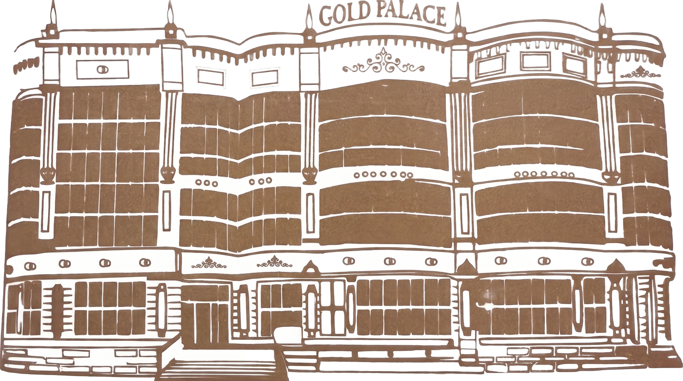 Gold Palace Sumqayıt — məkanın eskizi
